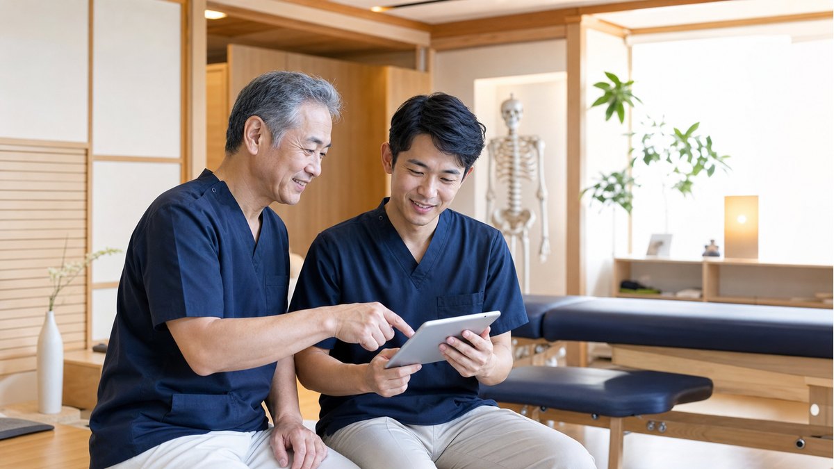 働く場所を選び直すことで整体師の悩みを解決する相談風景