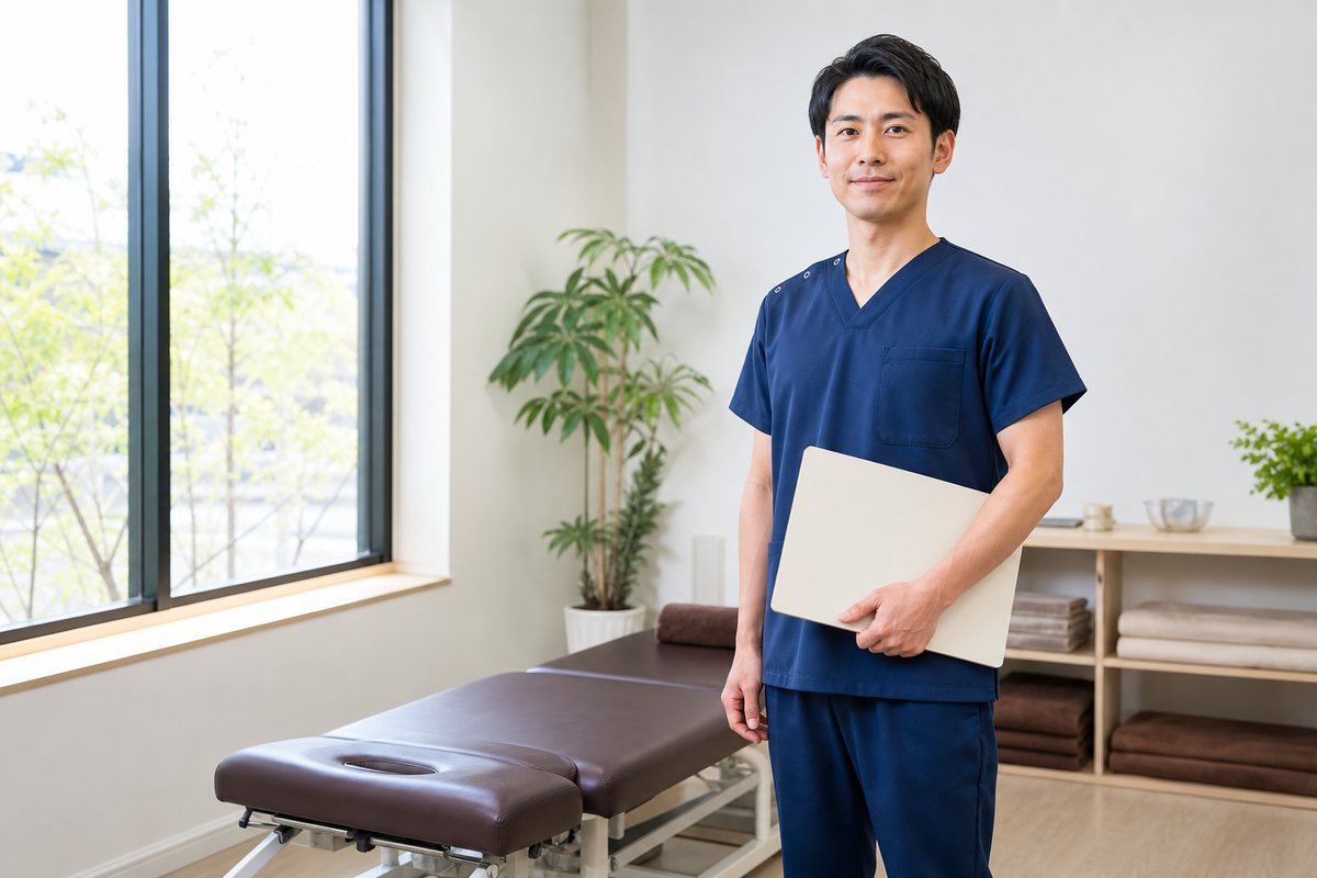 正社員として働く整体師