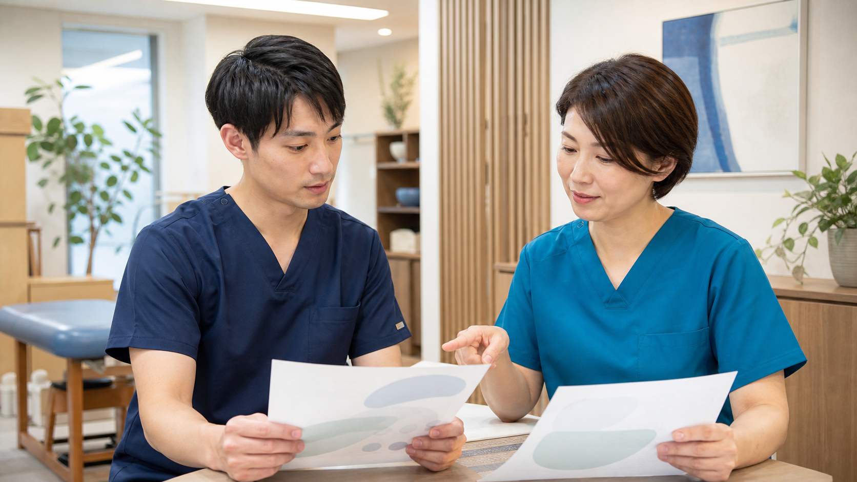 保険院と自費院の給与構造を比較する求職者