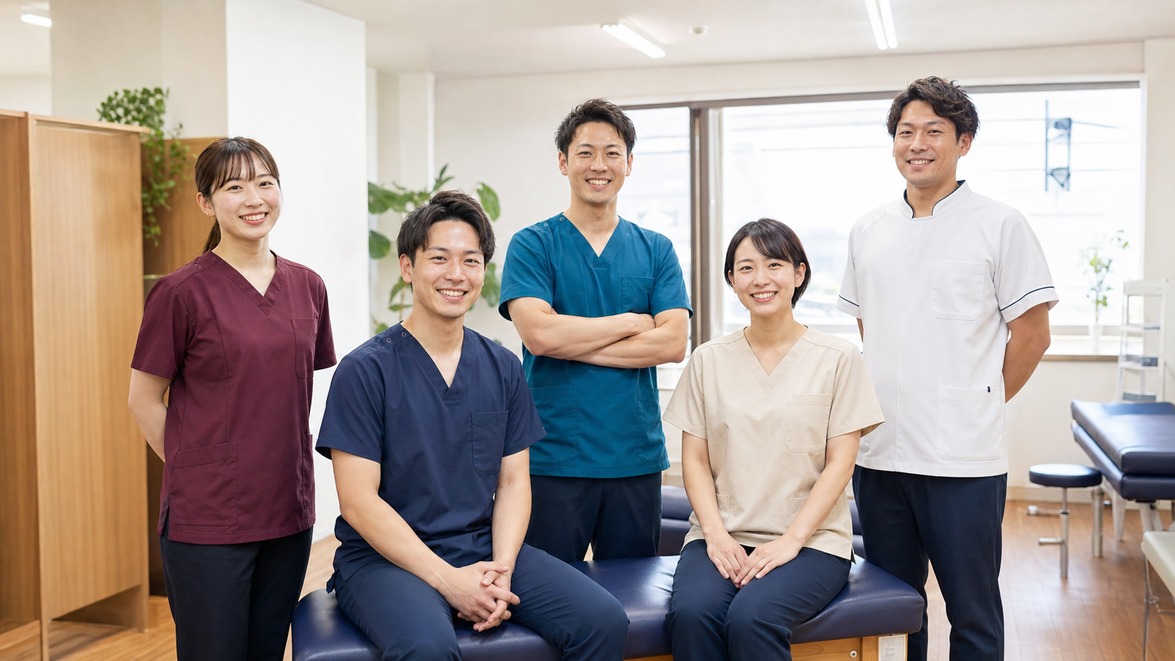 整体師正社員求人の施術・研修風景