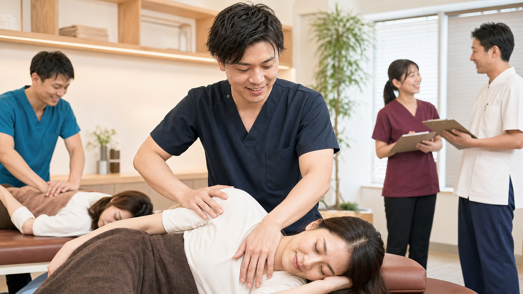技術と収入を伸ばす正社員整体師