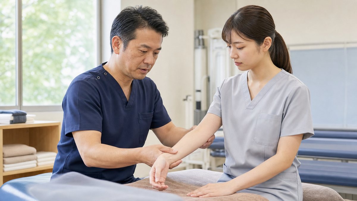 安定した職場で技術を学ぶ整体師