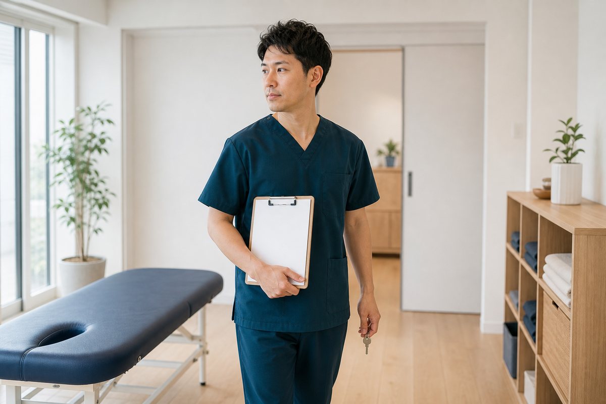 技術と経営経験を積む整体師