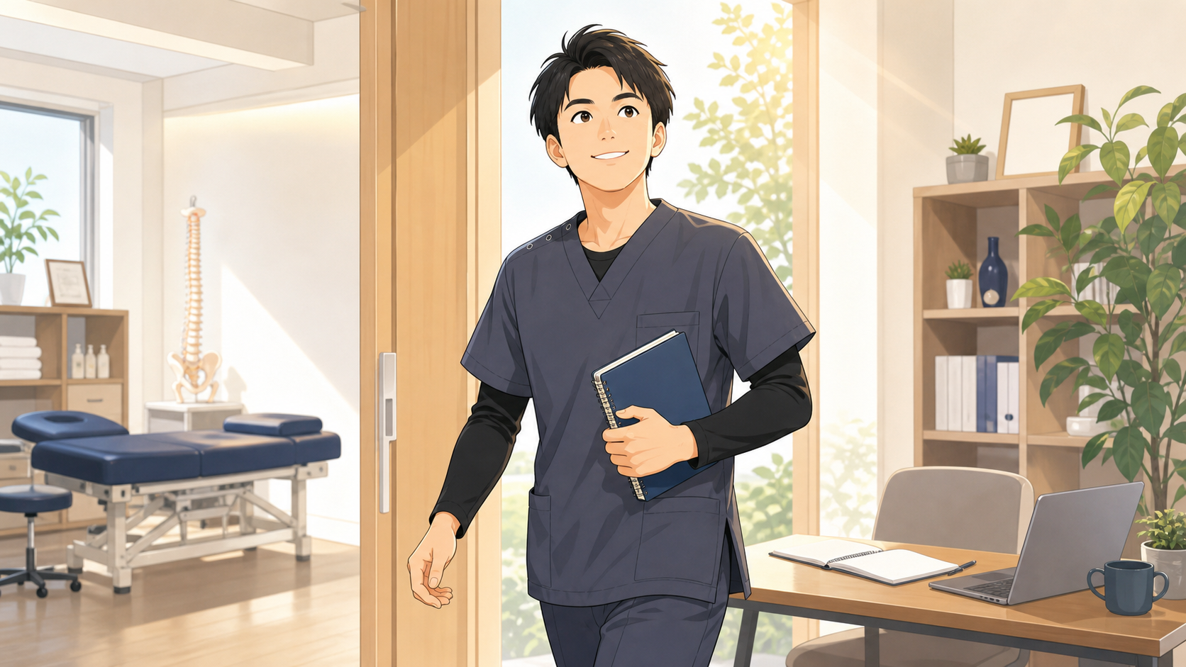 独立後の年収に向けて準備するイラスト