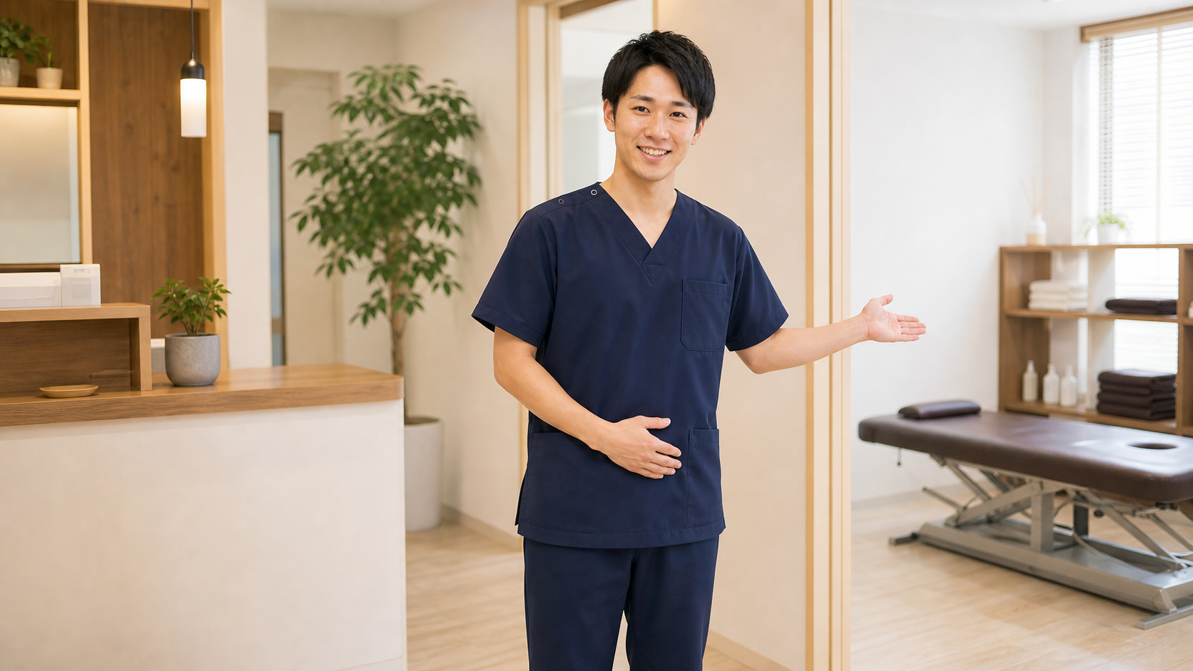 整体師が活躍できる清潔な職場環境