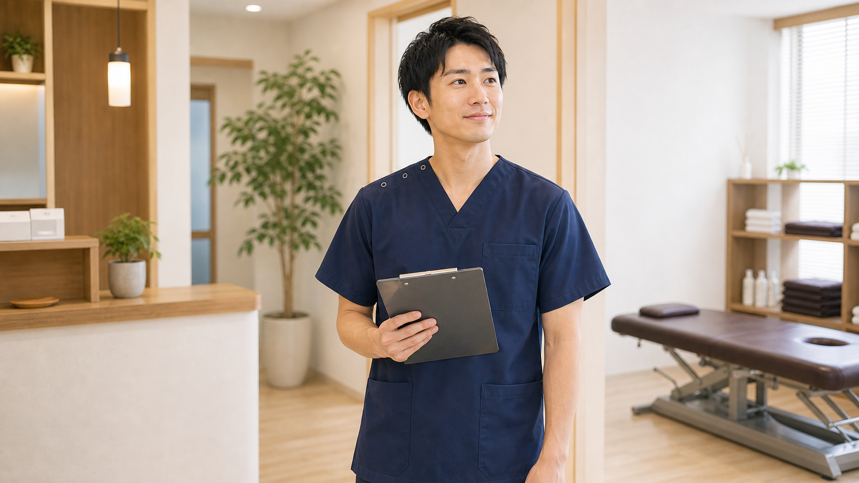 技術が活きる環境を選ぶ施術者の様子