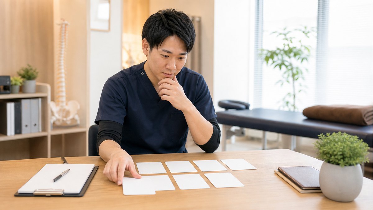 柔道整復師はやめたほうがいいと言われる理由を整理する場面
