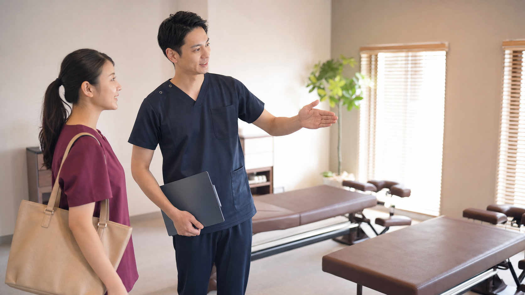 整体師の資格と業務範囲を確認する求職者
