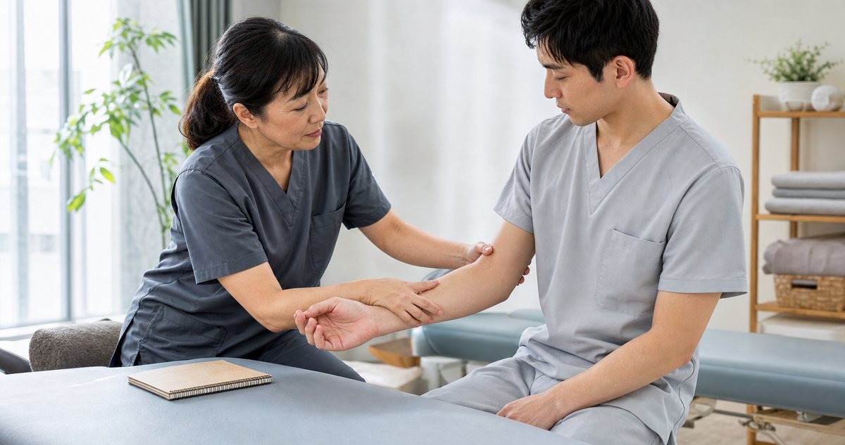 独立前に施術技術を学ぶ整体師