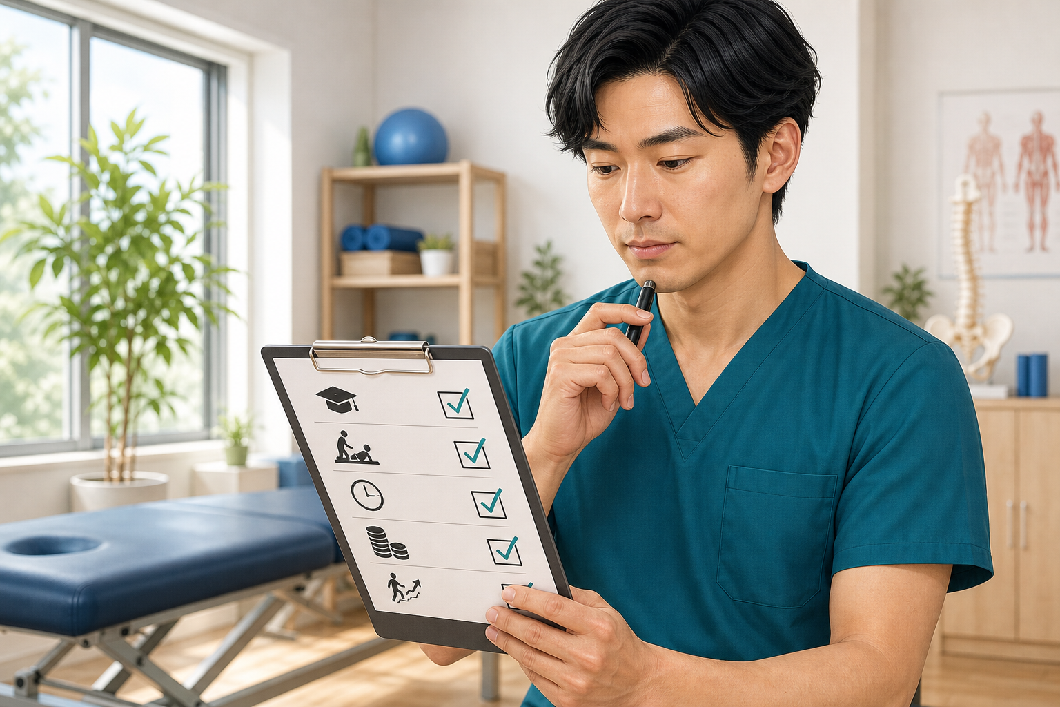 研修や勤務条件を確認して職場を選ぶ柔道整復師