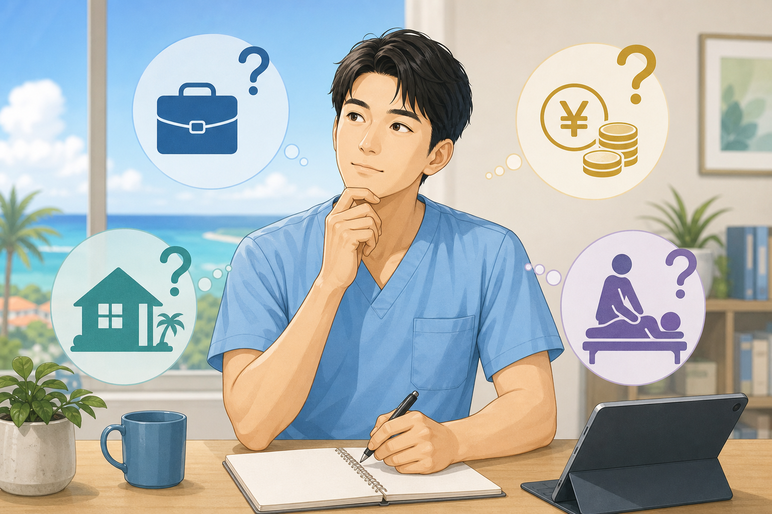柔道整復師の将来性に関する疑問を整理する求職者