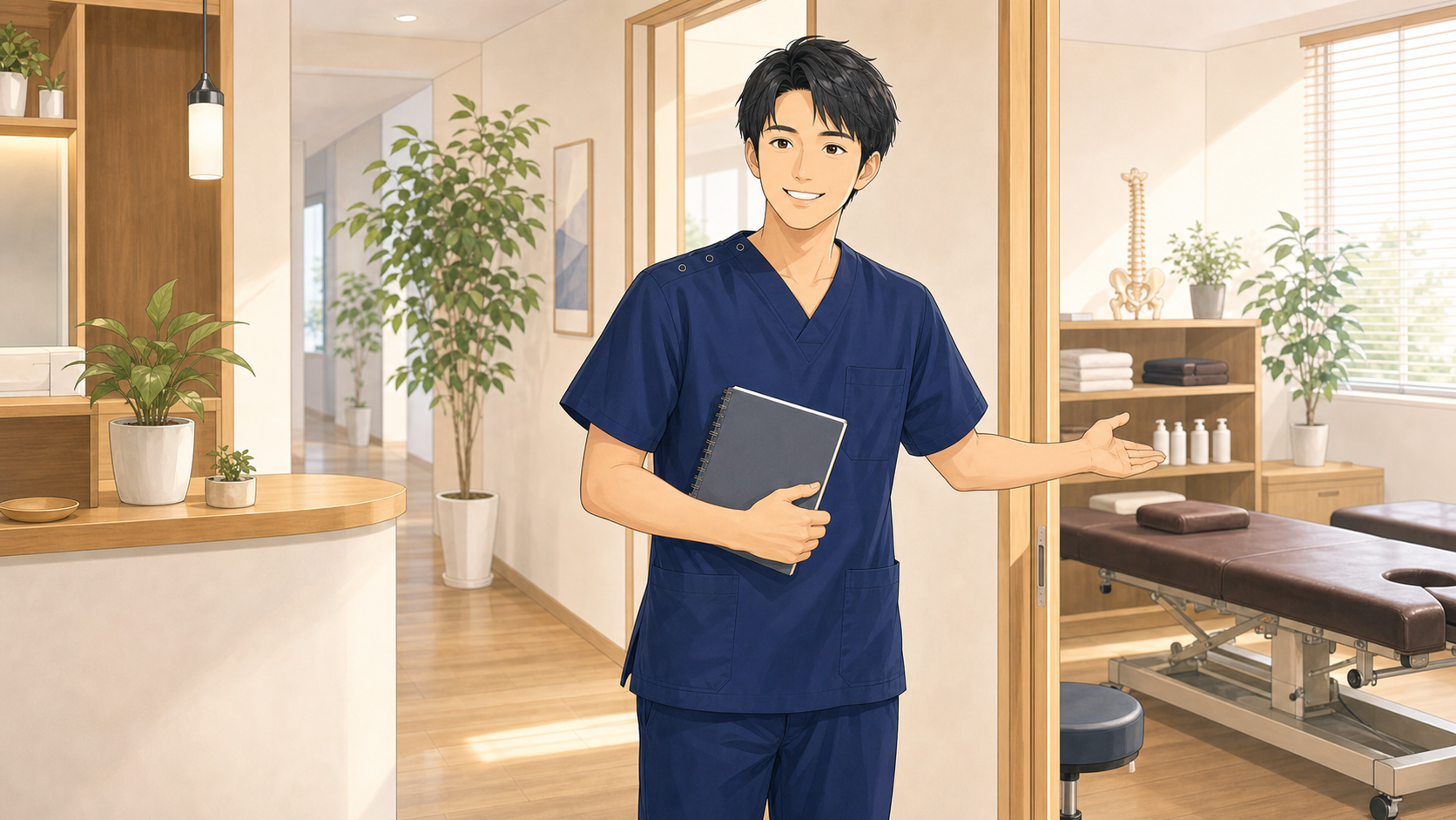 CUREPROで有資格者が専門性を活かすイラスト