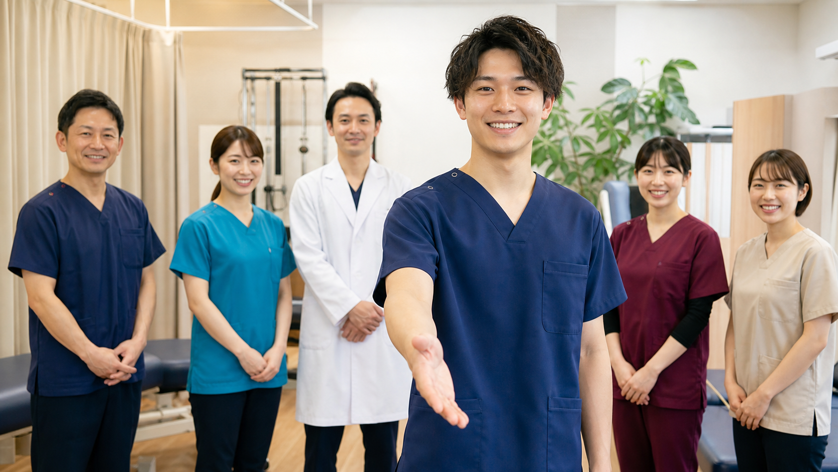 整体院のチームへ加わる新人整体師