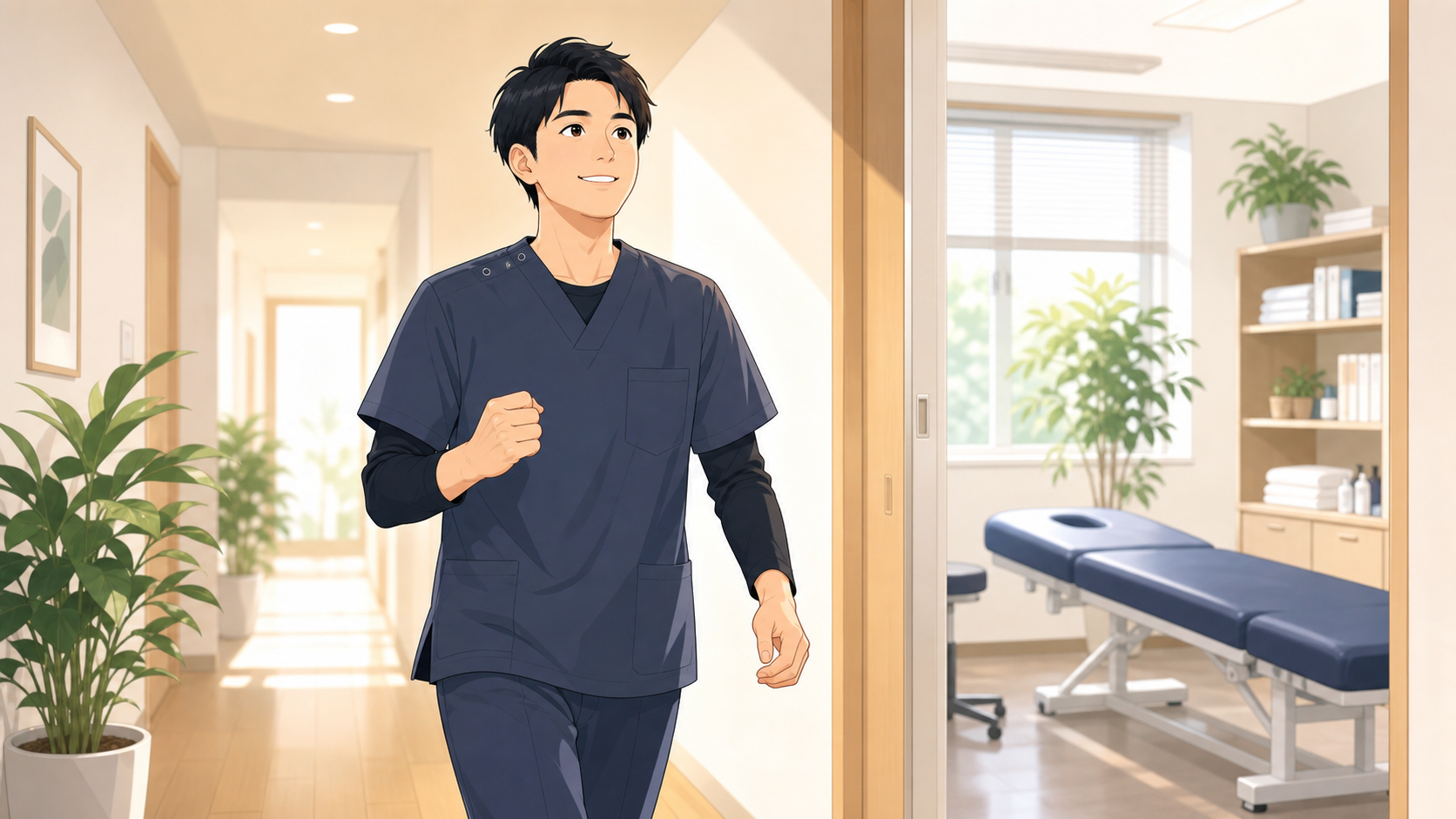 CUREPROでお試しから本気のキャリアへ進むイラスト