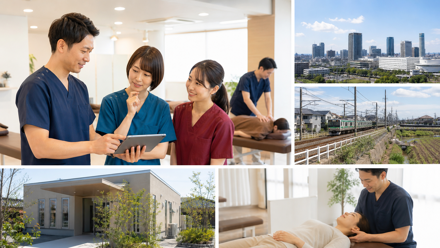 埼玉の整体師正社員求人に関する施術・研修風景