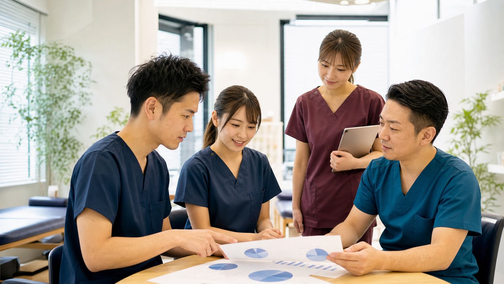 埼玉の整体師正社員求人に関する施術・研修風景