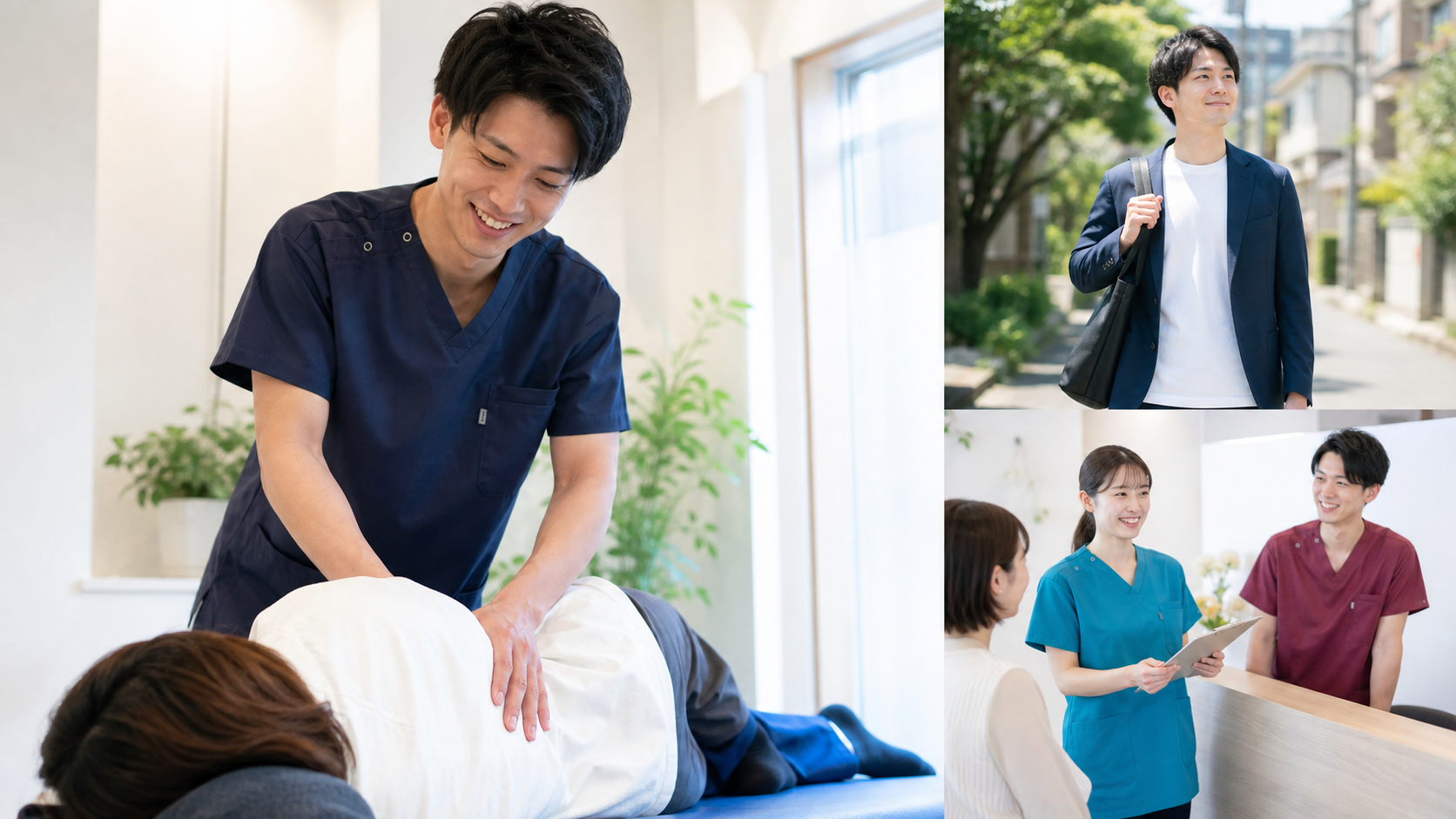 埼玉の整体師正社員求人に関する施術・研修風景