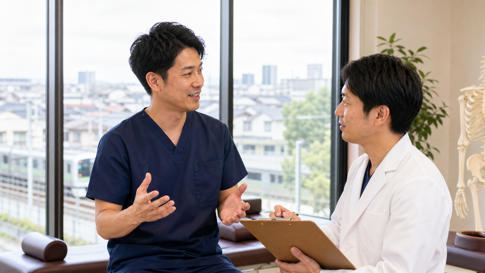 埼玉の整体師正社員求人に関する施術・研修風景