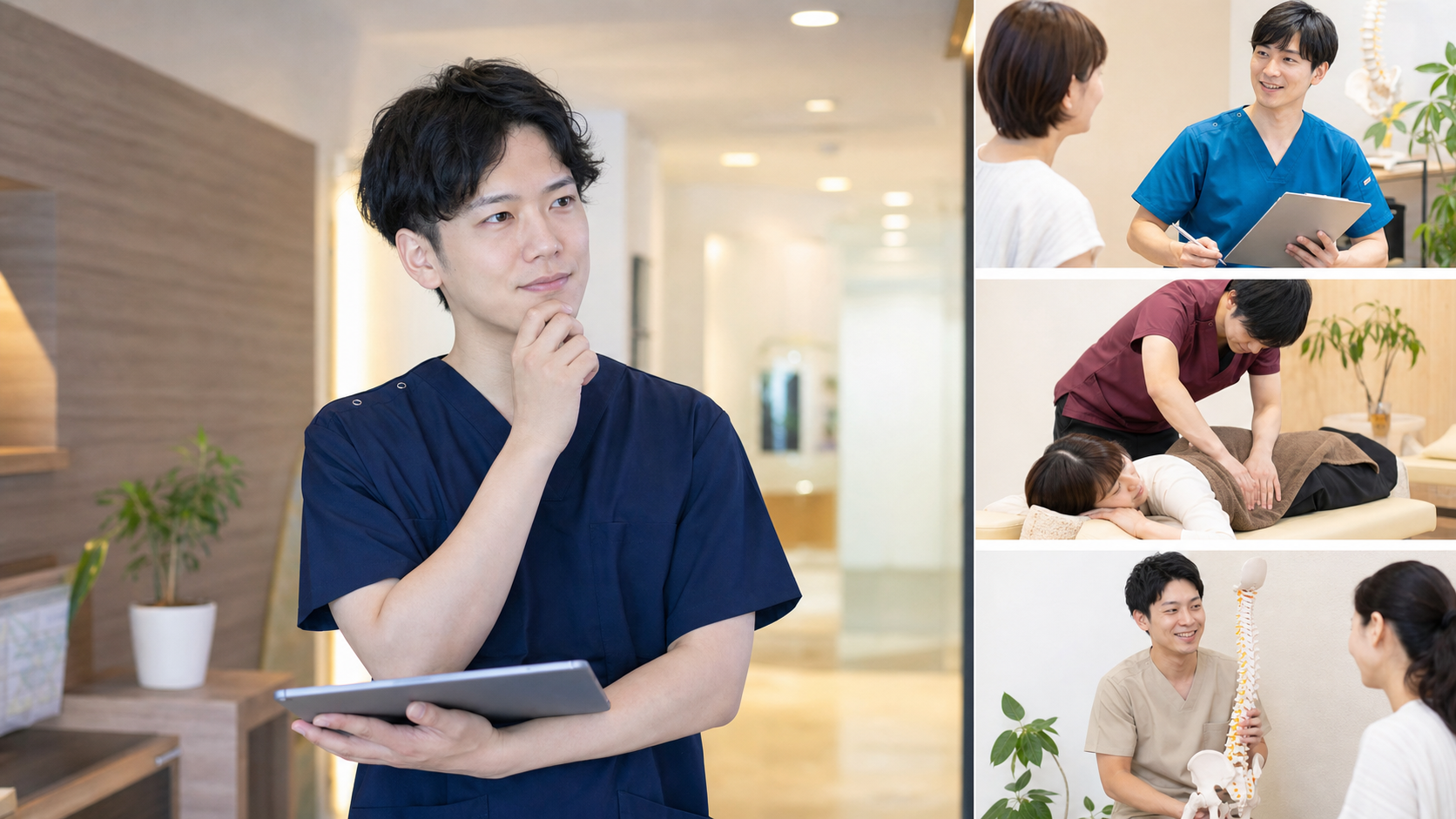 埼玉の整体師求人に関する施術・研修風景