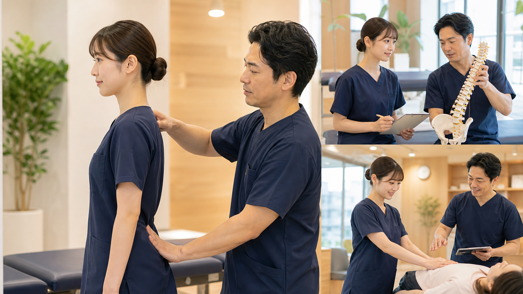 研修を受けながら東京で仕事を始める新人施術者