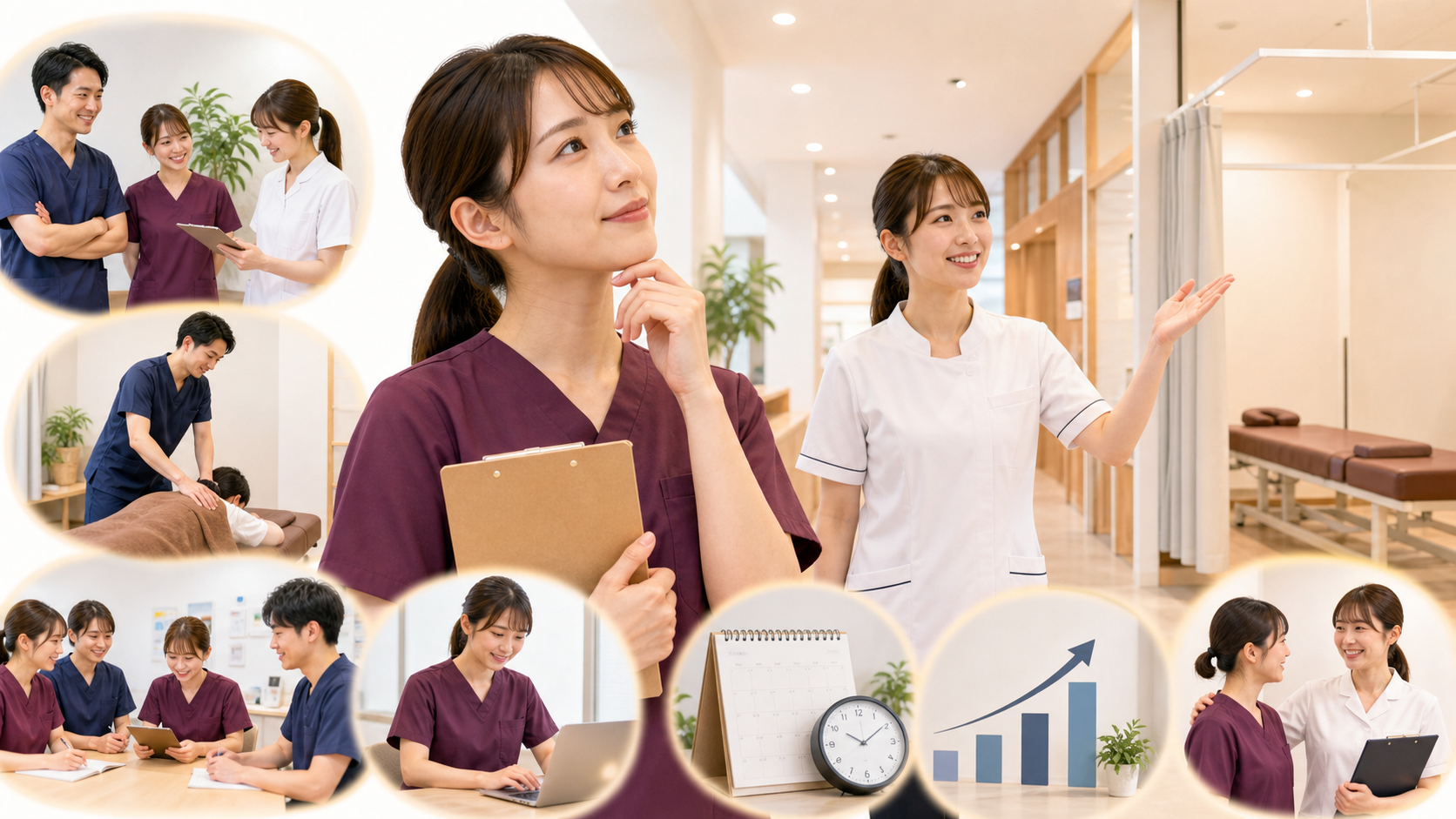 応募前に待遇や勤務条件を確認する施術者