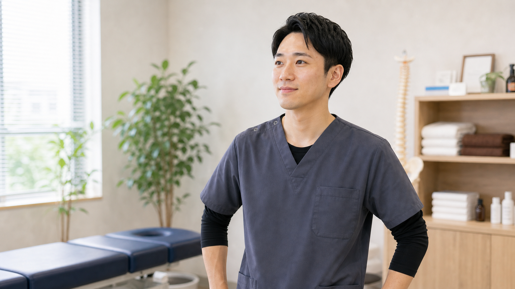 整体師がより良い環境で前向きに働く様子
