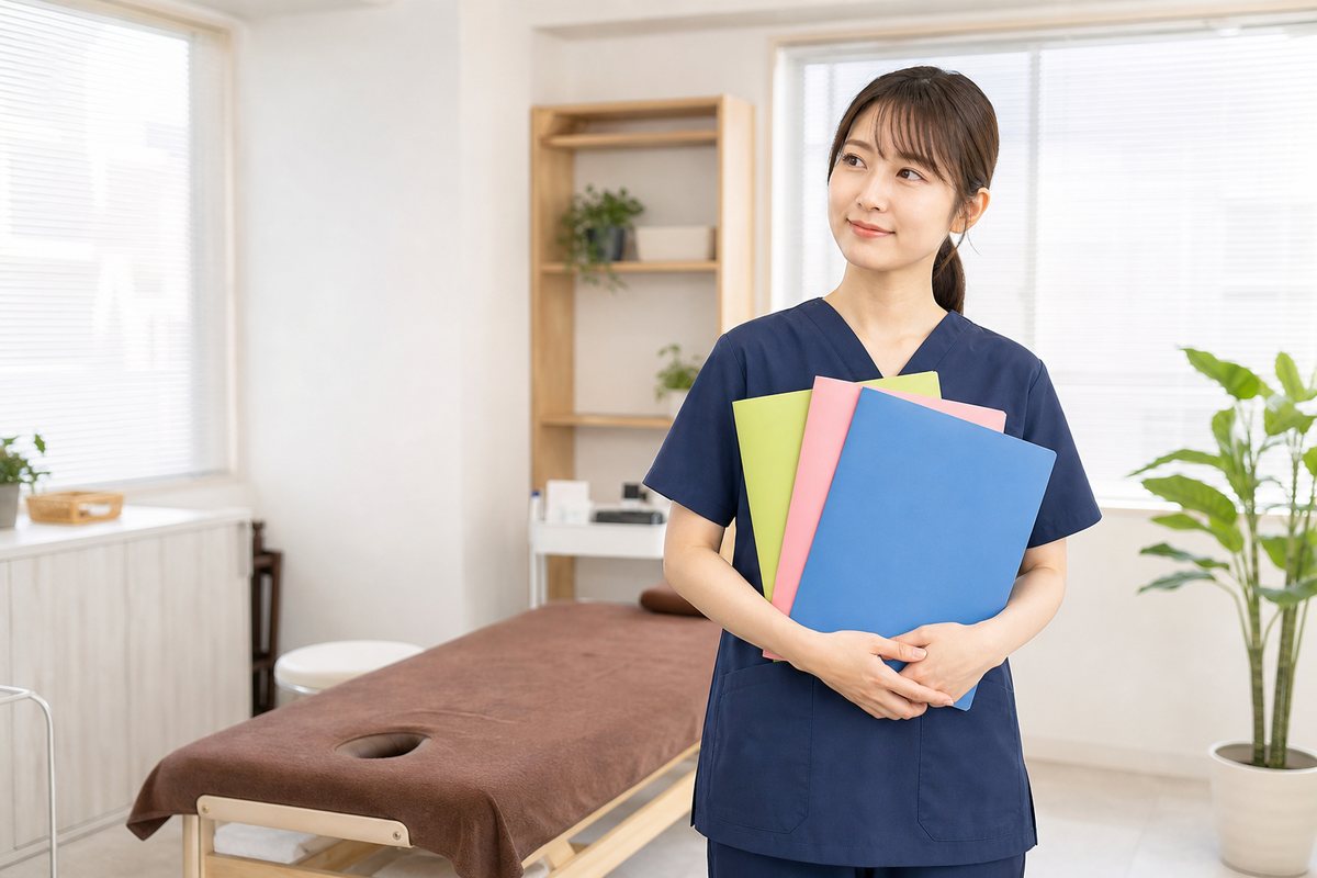 さまざまな働く場所を検討する整体師